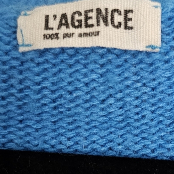 L'Agence 100% pur amour V-Neck Sweater - Picture 3 of 4